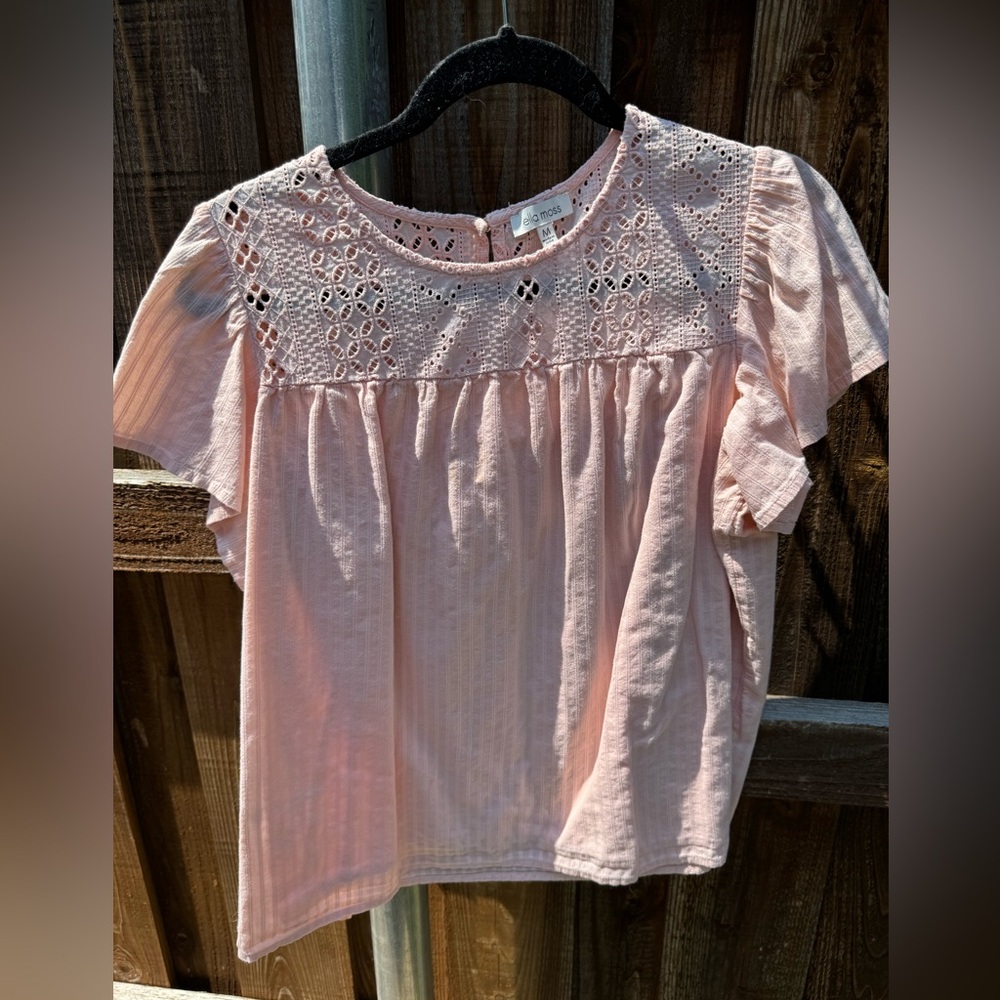 Ella Moss, medium, orange, top